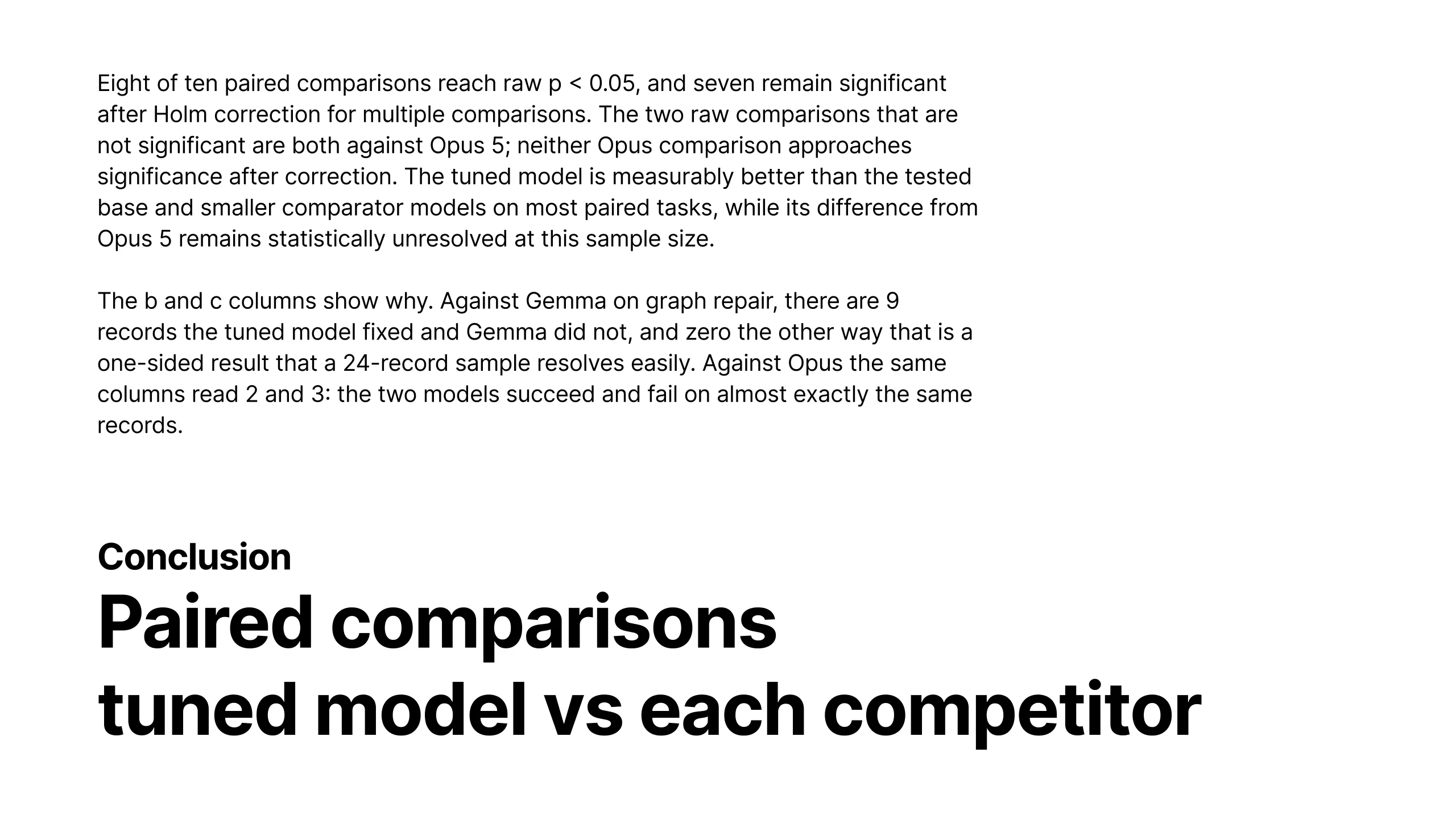 Technical report, slide 31 of 35